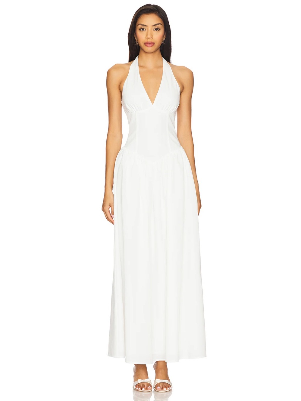 More To Come x Revolve Bexley Maxi Dress in White